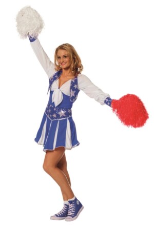 Cheerleader luxe blauw-0