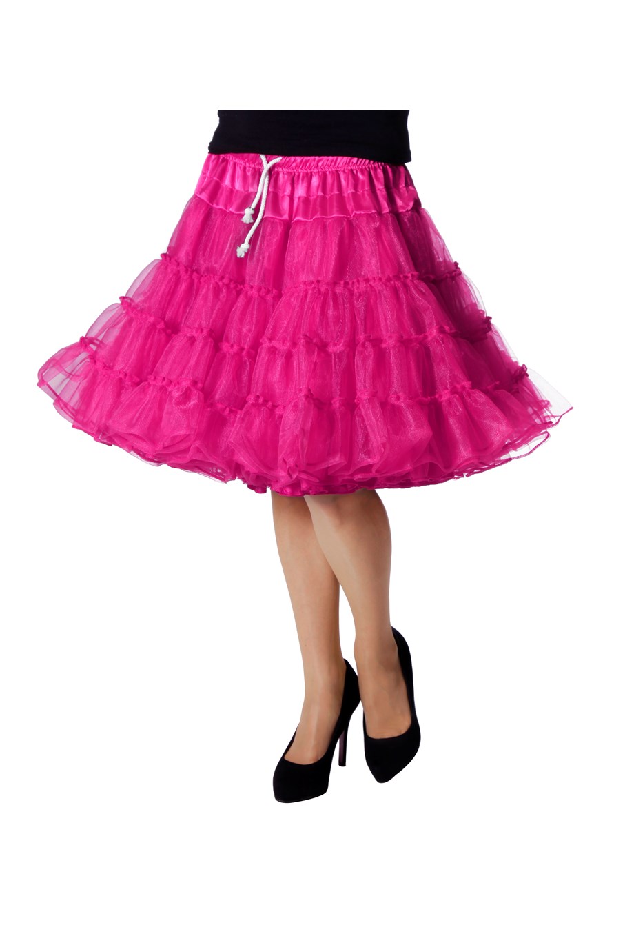 Pat Meter ze Petticoat luxe pink carnavals kleding kopen
