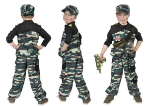 Militair jongen commando -0