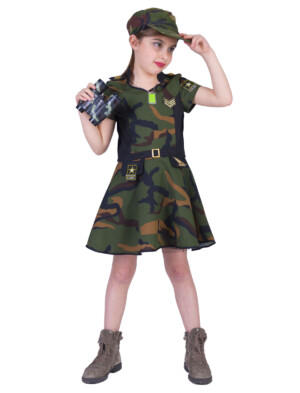 Leger meisje Anna Camouflage-0