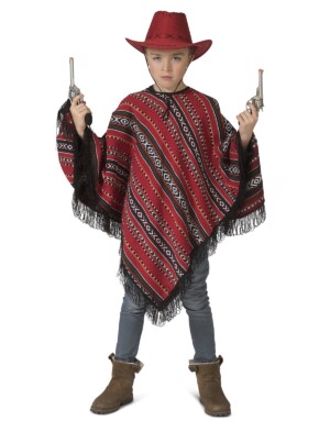 Mexicaanse Poncho jongen